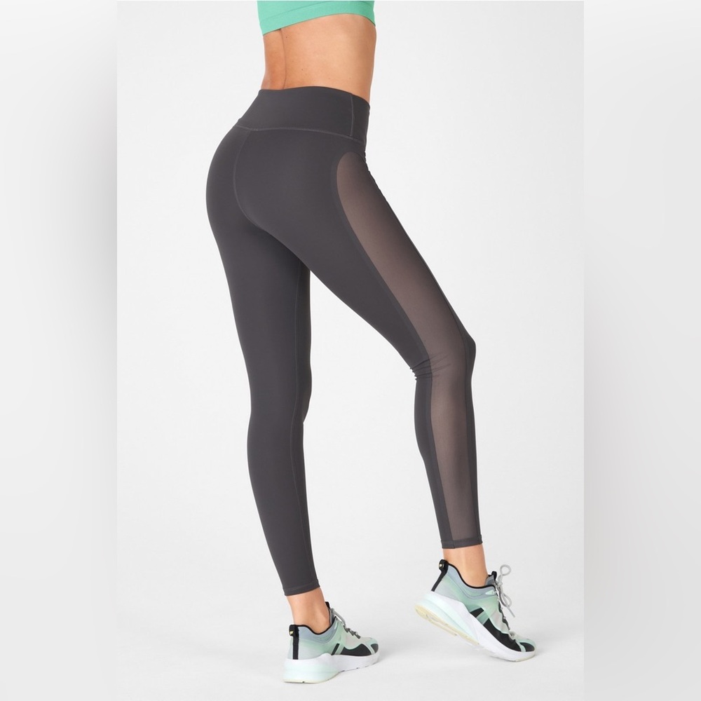 Fabletics High-Waisted PureLuxe Mesh Legging